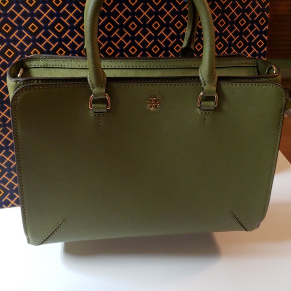 Tory Burch Robinson Small Zip Tote - Picture 5 of 6